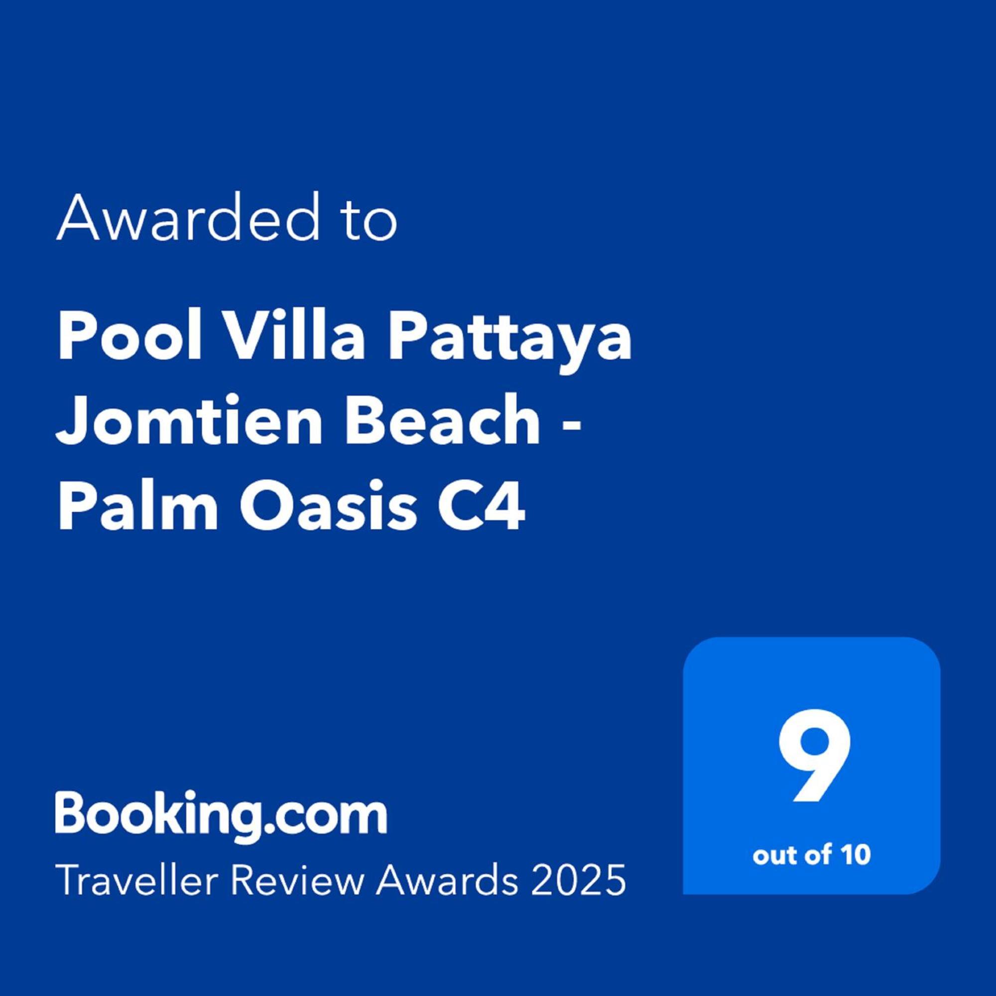 Pool Villa Pattaya Jomtien Beach - Palm Oasis C4 Dış mekan fotoğraf